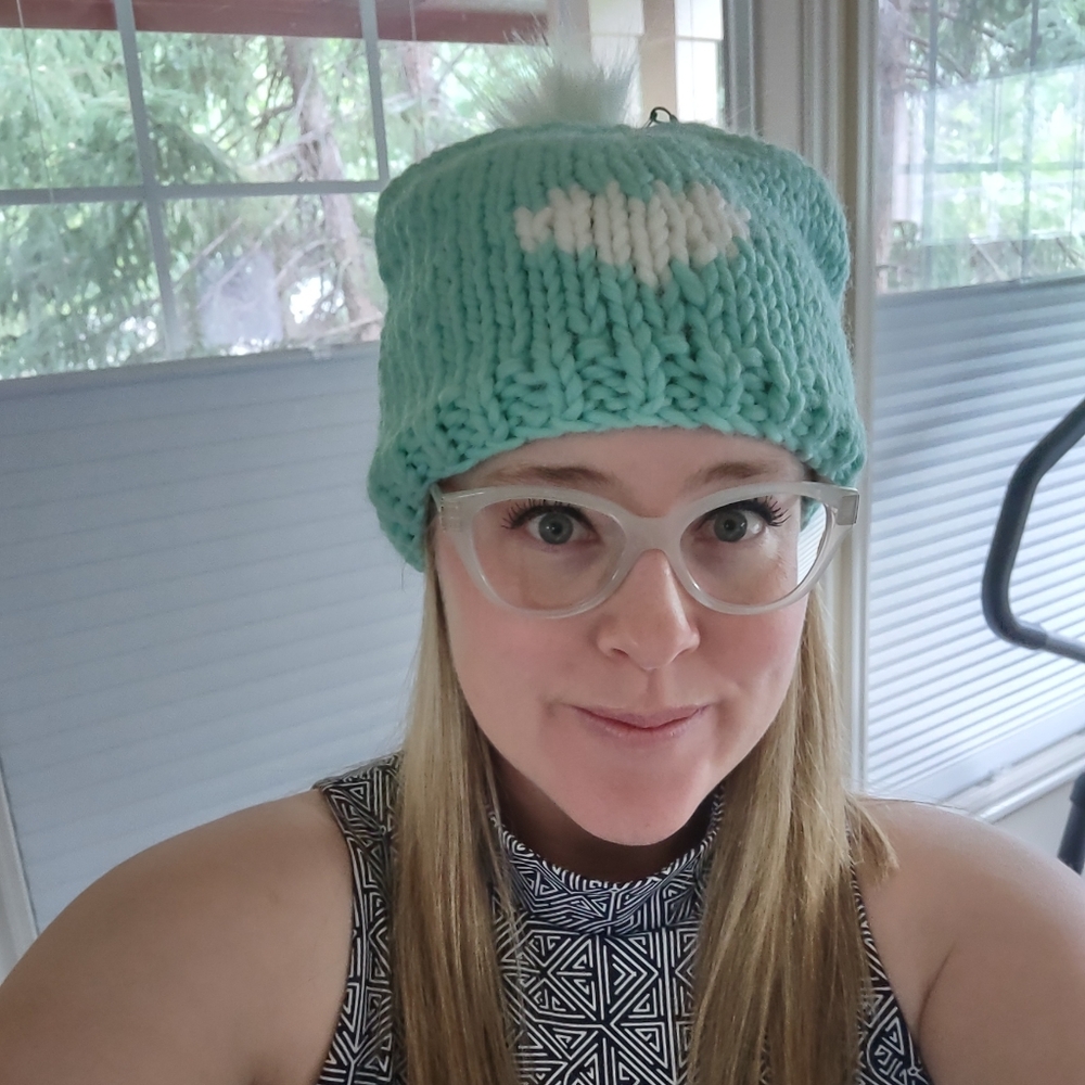 GOGO Women's Heart Toque Beanie Hat